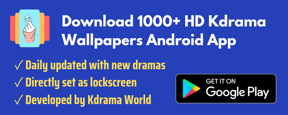 Kdrama wallpapers app ad
