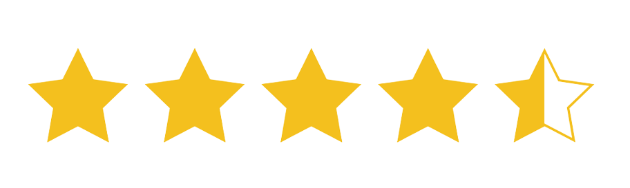 4 5 star rating
