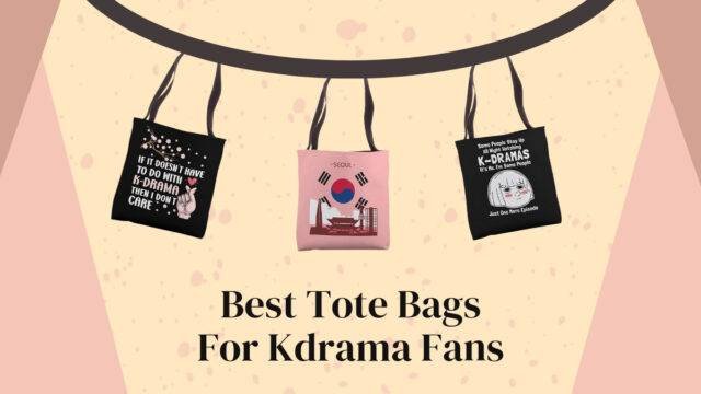 best tote bags for kdrama fans